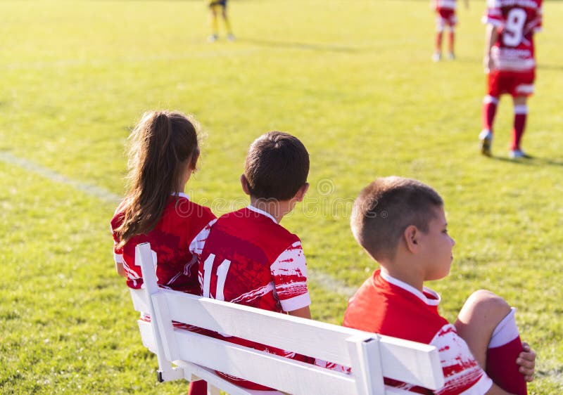 Players Watching Game Sidelines Stock Photos - Free & Royalty-Free