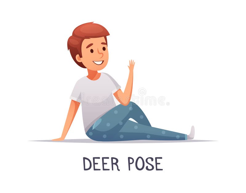 Deer Pose Yoga Stock Illustrations – 36 Deer Pose Yoga Stock Illustrations,  Vectors & Clipart - Dreamstime