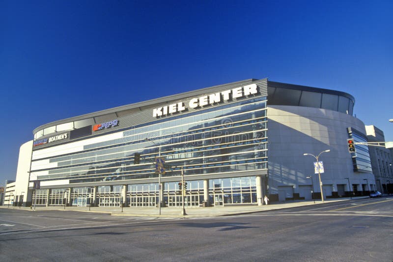 Kiel Center, St. Louis, MO editorial image. Image of louis 52265265