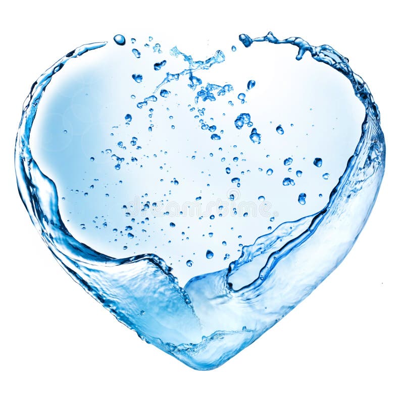 kierowa robić pluśnięcia valentine woda obrazy stock kierowa robić pluśnięcia valentine woda obrazy stock