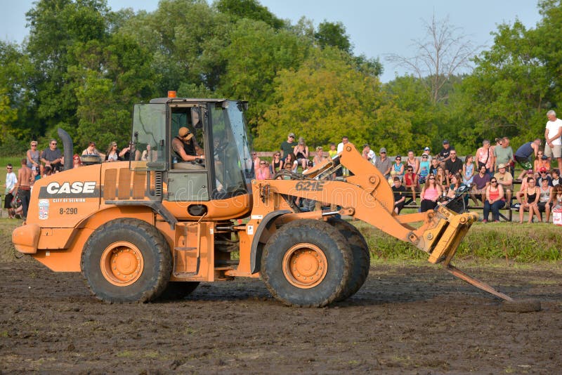 Kierowca demolition Derby zdjęcie royalty free