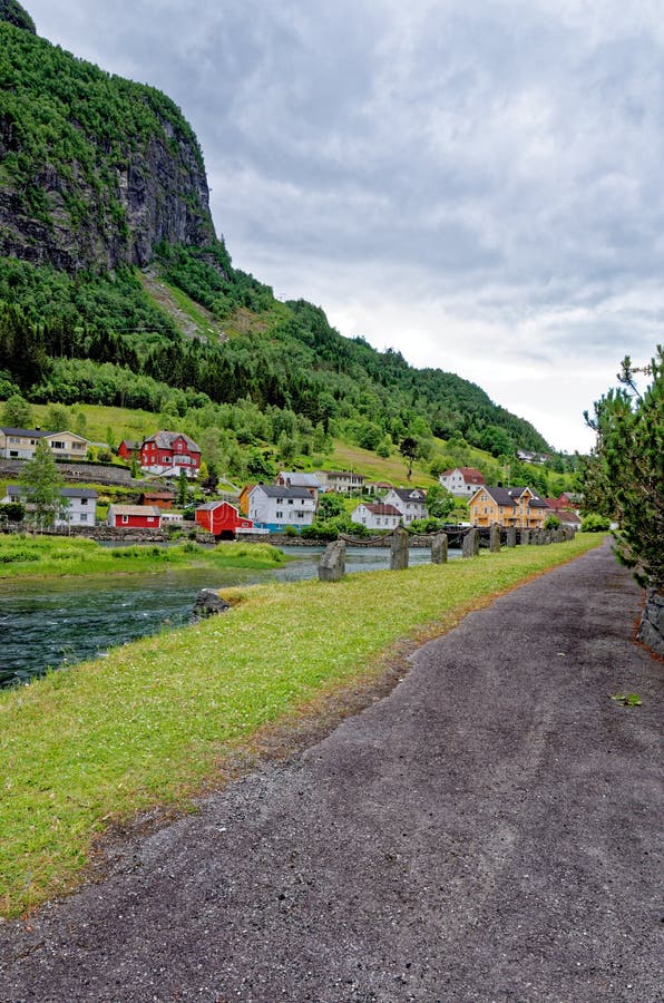 Beautiful norwegian landscape in the summer day - Geiranger - Norway. Travel destination Norway. 02.07.2012. Beautiful norwegian landscape in the summer day - Geiranger - Norway. Travel destination Norway. 02.07.2012