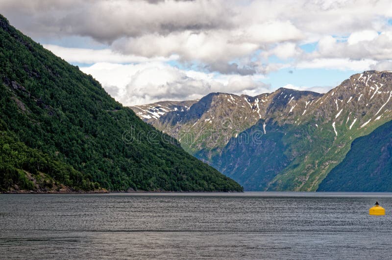 Beautiful norwegian landscape in the summer day - Geiranger - Norway. Travel destination Norway. 02.07.2012. Beautiful norwegian landscape in the summer day - Geiranger - Norway. Travel destination Norway. 02.07.2012