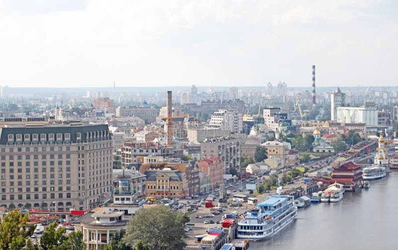 Kiev: cidade do negócio e da indústria