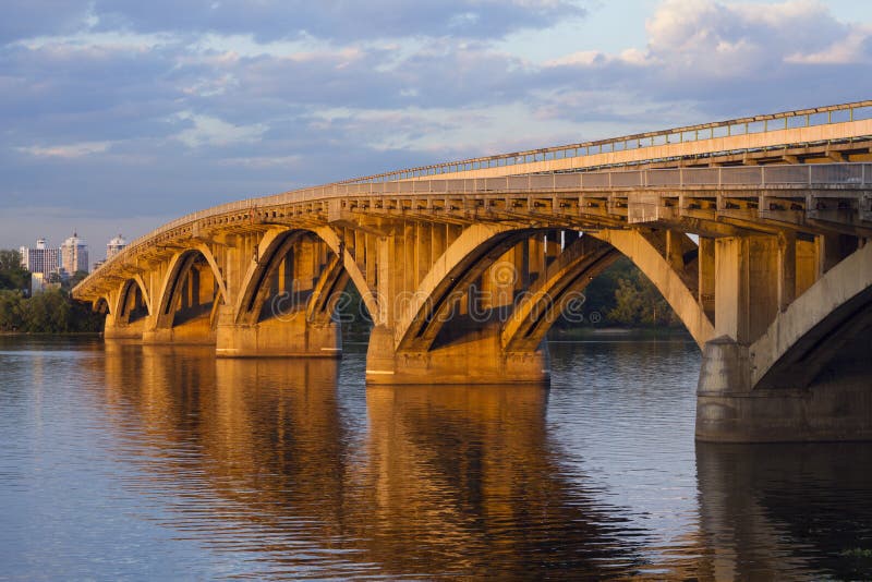 Kiev metro bridge