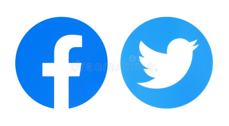 Collection of Popular Social Media Icons Editorial Image - Image of ...