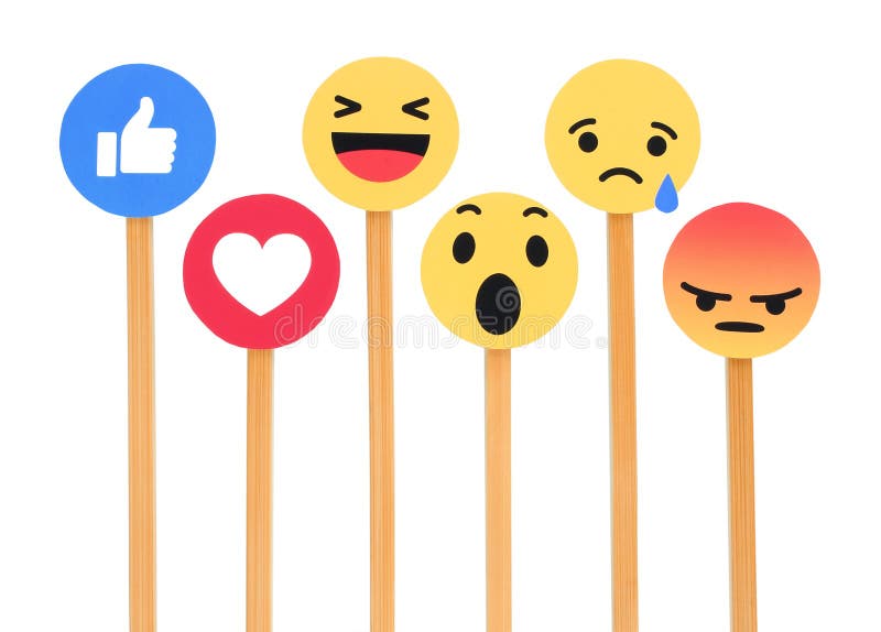 Facebook like button 6 Empathetic Emoji Reactions