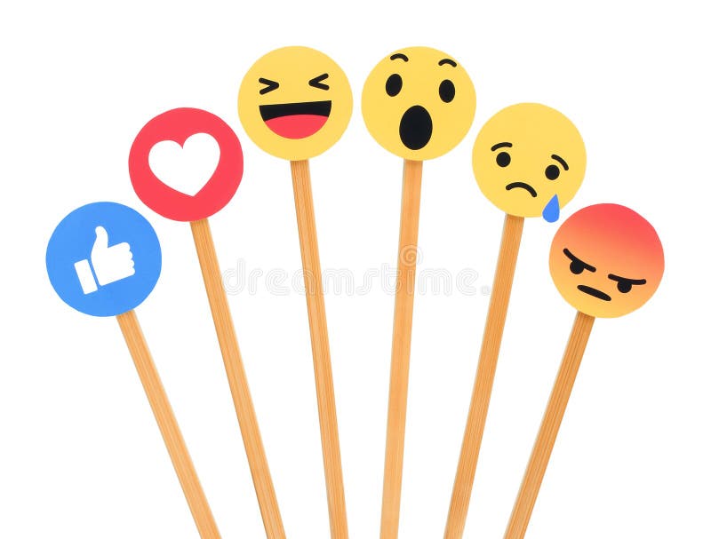 Facebook like button 6 Empathetic Emoji Reactions