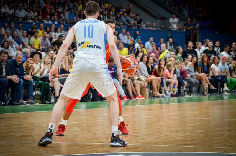 KIEV, UKRAINE - September 14, 2018: Sviatoslav Mykhailiuk during stock photo KIEV, UKRAINE - September 14, 2018: Sviatoslav Mykhailiuk during stock photo