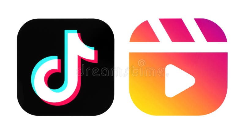 Kiev Ukraine September 14 Tiktok And Instagram Reels Icons Editorial Photo Image Of Development Logotype