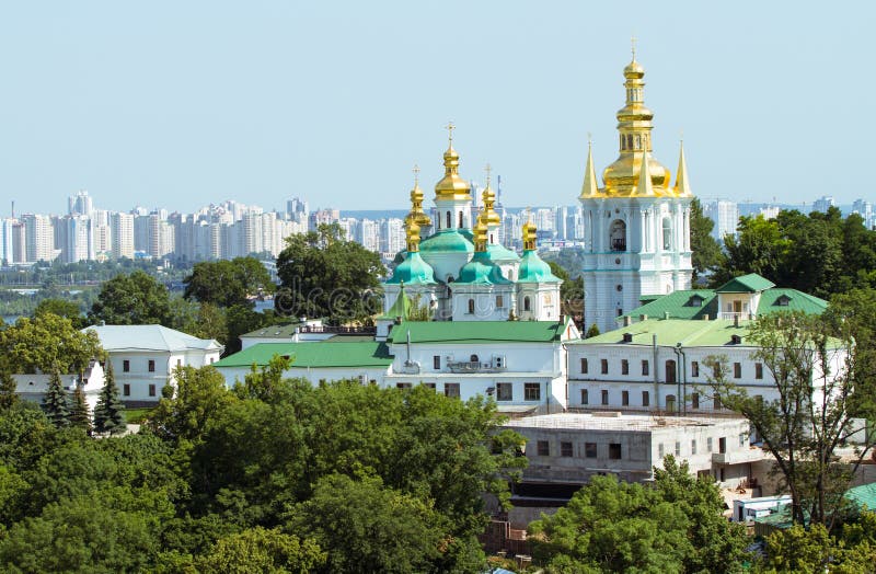 Kiew-Pechersker Lavra lizenzfreie stockfotografie