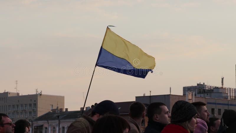 Kiew, Ukraine am 19. April 2019 MA-Pr?sidentendebatte 2019 Stadion Kiews Olympiyskiy