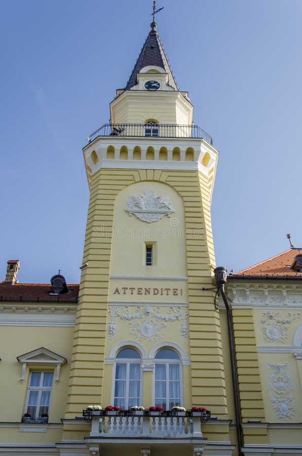 Kikinda Town hall stock image. Image of hall, architecture 55969903