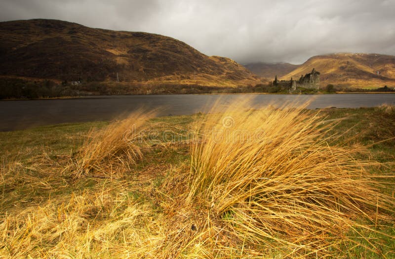 Kilchurn kasztel Szkocja fotografia stock Kilchurn kasztel Szkocja fotografia stock