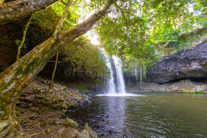 Scenic Killen Falls near Byron Bay, New South Wales, Australia. Scenic Killen Falls near Byron Bay, New South Wales, Australia