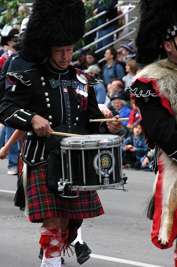 Kilted Drummer Marching Band Stock Photos Free & RoyaltyFree Stock