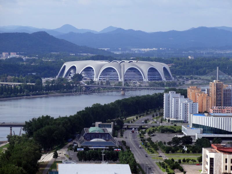 Kim Il-sungstadion royalty-vrije stock afbeeldingen