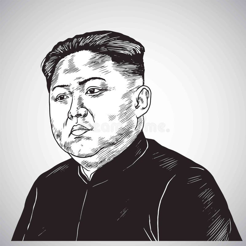 Kim-Jong-UNO-Porträt-Hand gezeichneter zeichnender Illustrations-Vektor 31. Oktober 2017 vektor abbildung Kim-Jong-UNO-Porträt-Hand gezeichneter zeichnender Illustrations-Vektor 31. Oktober 2017 vektor abbildung