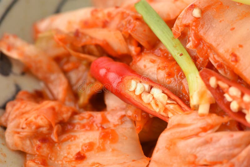 Kimchi salad. stock photo. Image of healthy, culinary 56752430