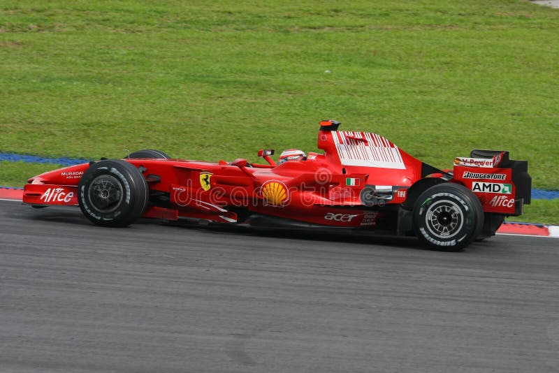 Kimi Raikkonen Photo dédicacée encadrée Ferrari