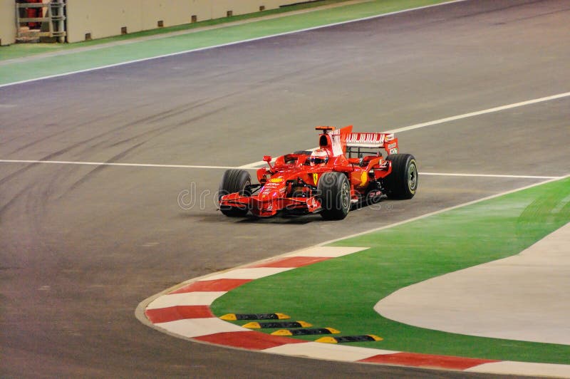 Kimi Räikkönen s Ferrari Car In 2008 F1
