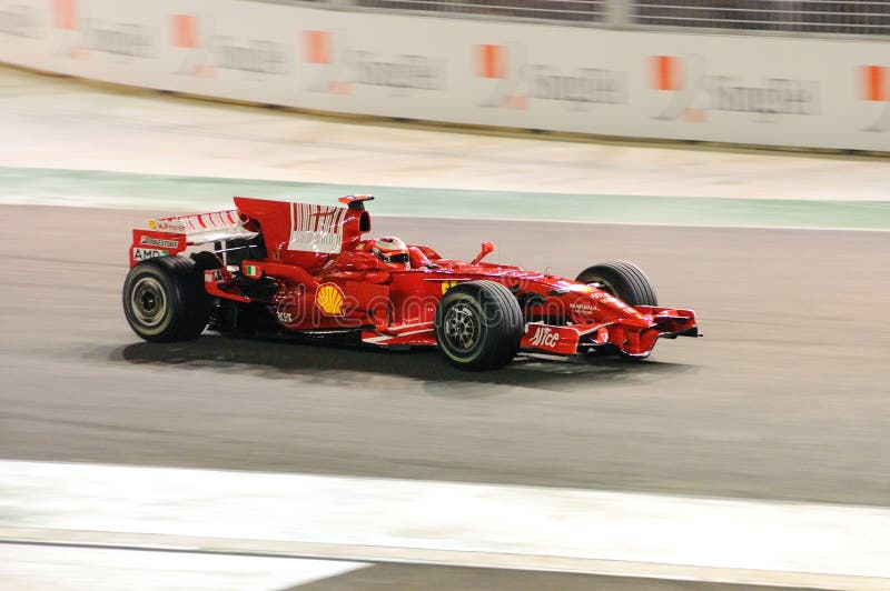 Kimi RäikköNen S Ferrari Car In 2008 F1