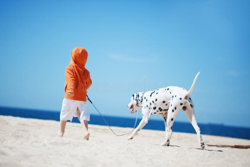 Kind mit Hund Kind mit Hund