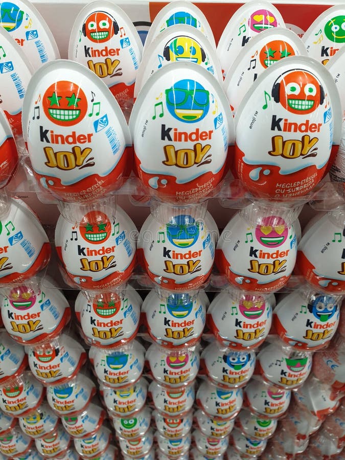 Kinder eggs editorial photography. Image of kinder, chocolate 35415922