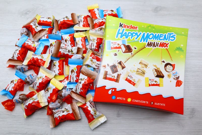 Assortiment de chocolats Kinder mini KINDER HAPPY MOMENTS : le