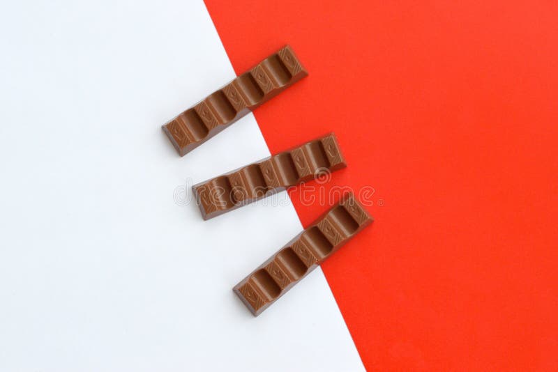 Kinder small Chocolate bars made by Ferrero SpA. Kinder is a confectionery product brand line of Italian multinational stock images Kinder small Chocolate bars made by Ferrero SpA. Kinder is a confectionery product brand line of Italian multinational stock images