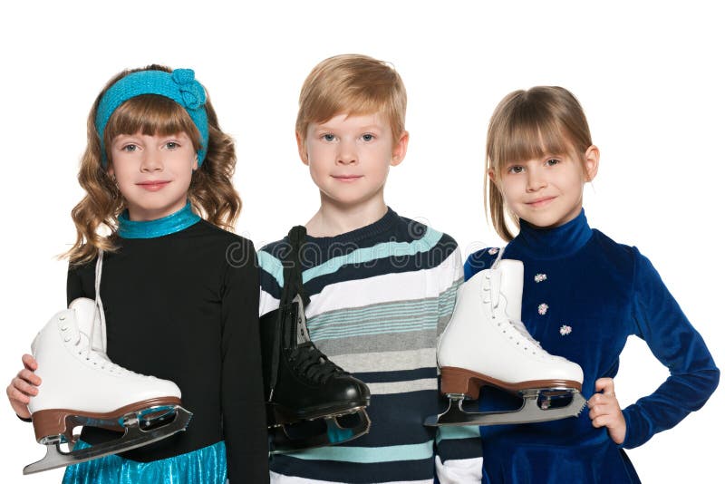 Kinderen met vleten royalty-vrije stock foto's Kinderen met vleten royalty-vrije stock foto's
