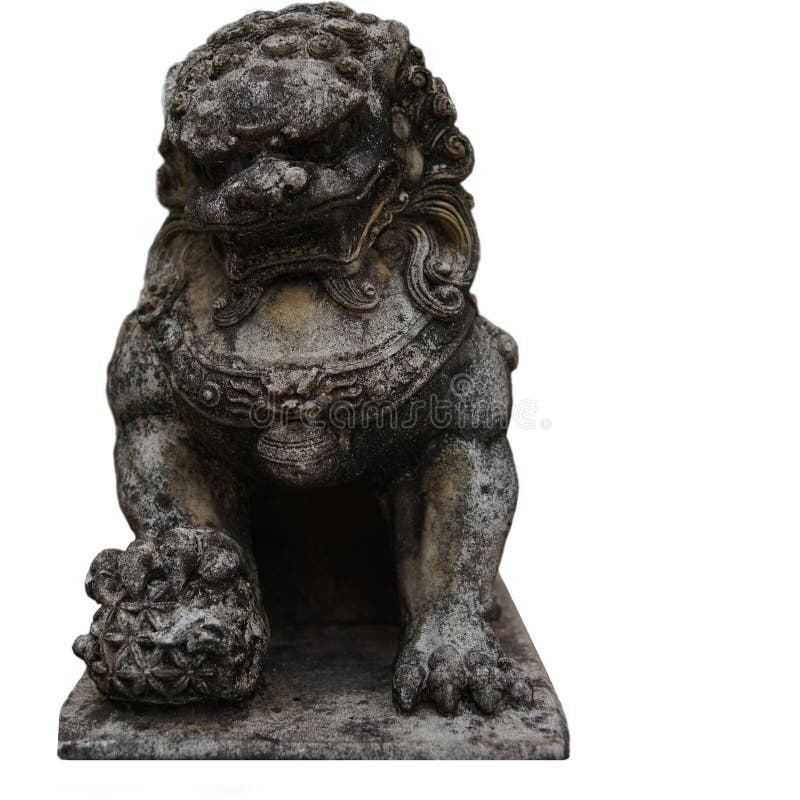 Chinese Imperial Lion, also called Guardian Lion, are a common representation of the lion in pre-modern China with white background. Chinese Imperial Lion, also called Guardian Lion, are a common representation of the lion in pre-modern China with white background.