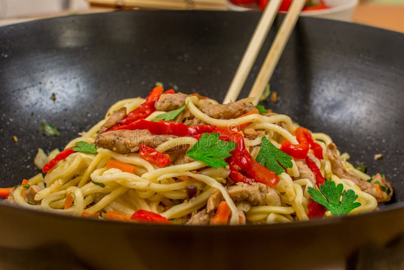 Kinesisk mat fotografering för bildbyråer. Bild av lunch 55248759