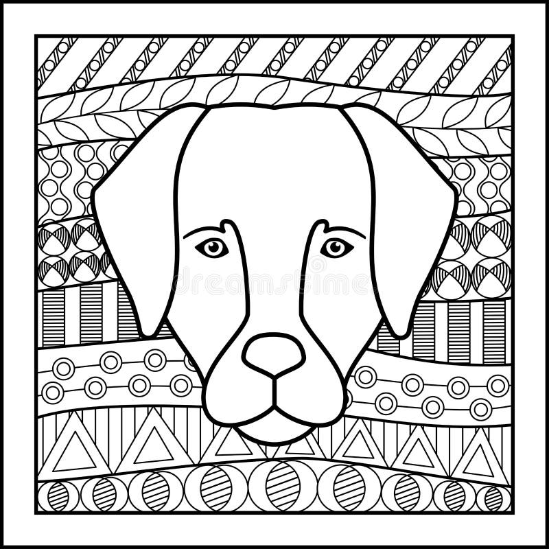 Kinesisk zodiakteckenhund stock illustrationer