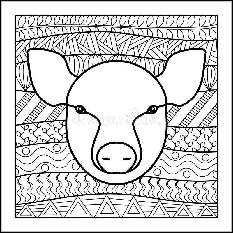 Kinesiskt zodiakteckensvin vektor illustrationer