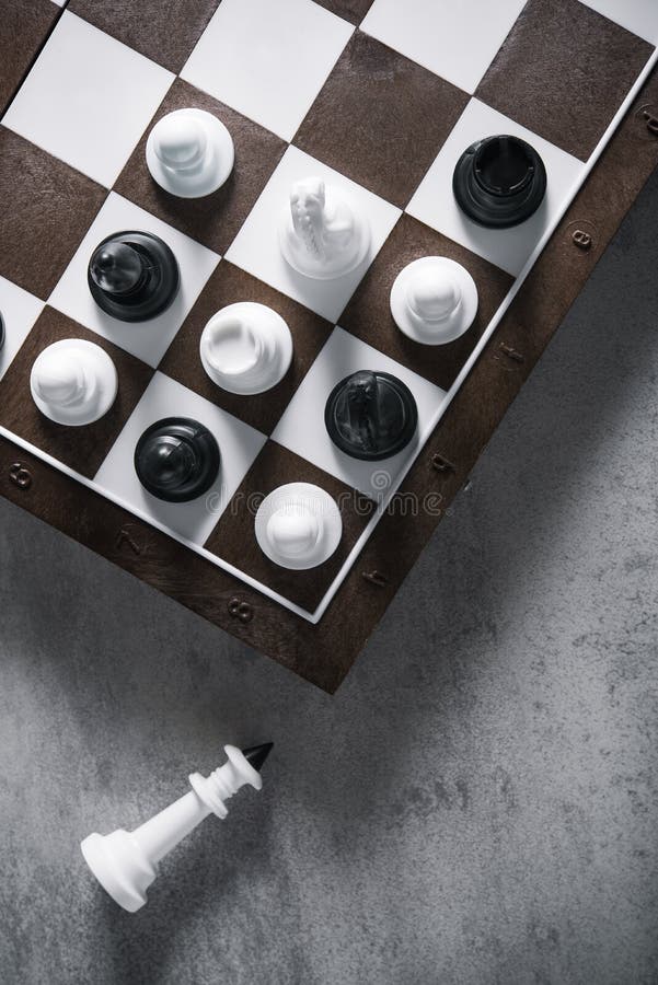King in a chess game stock photo. Image of business 139796742