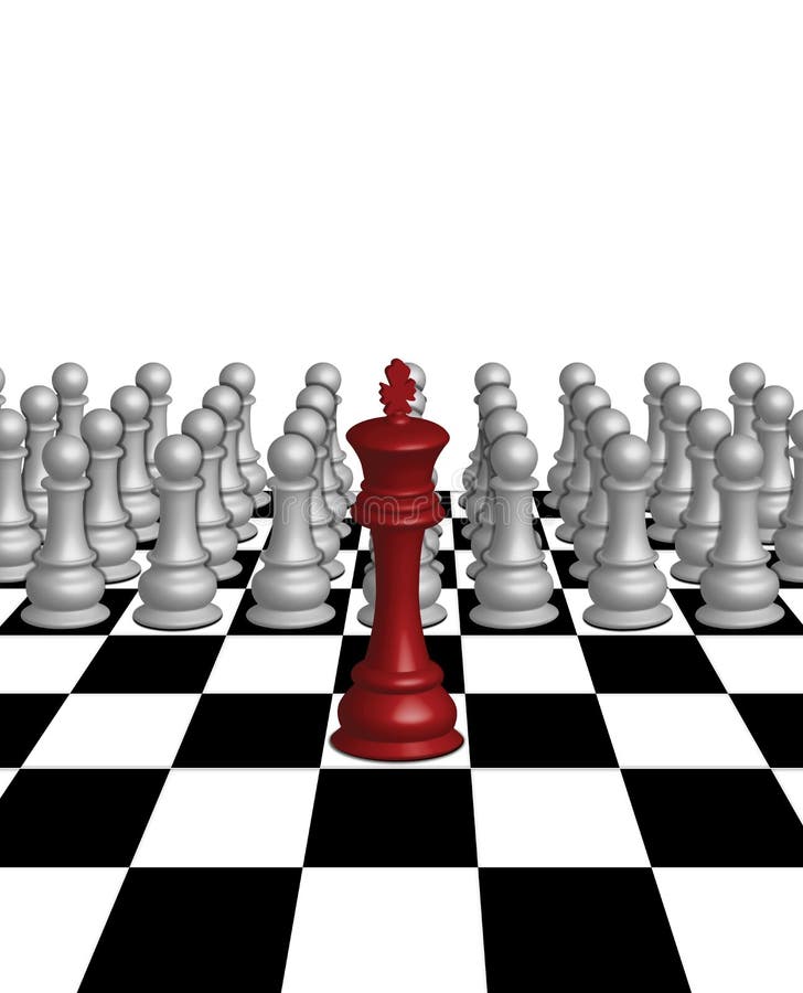 Chess king standing stock illustration. Illustration of career - 14503134