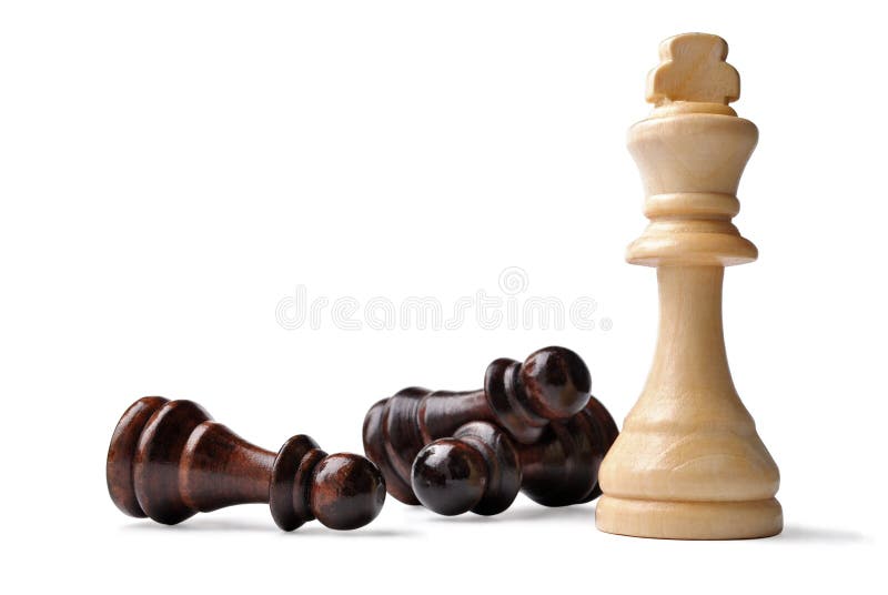 Chess piece - white pawn stock image. Image of chess, game - 6801245