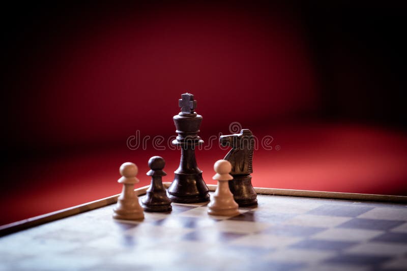 Checkmate Chess King Queen Stop Motion Stock Photo 2370092237