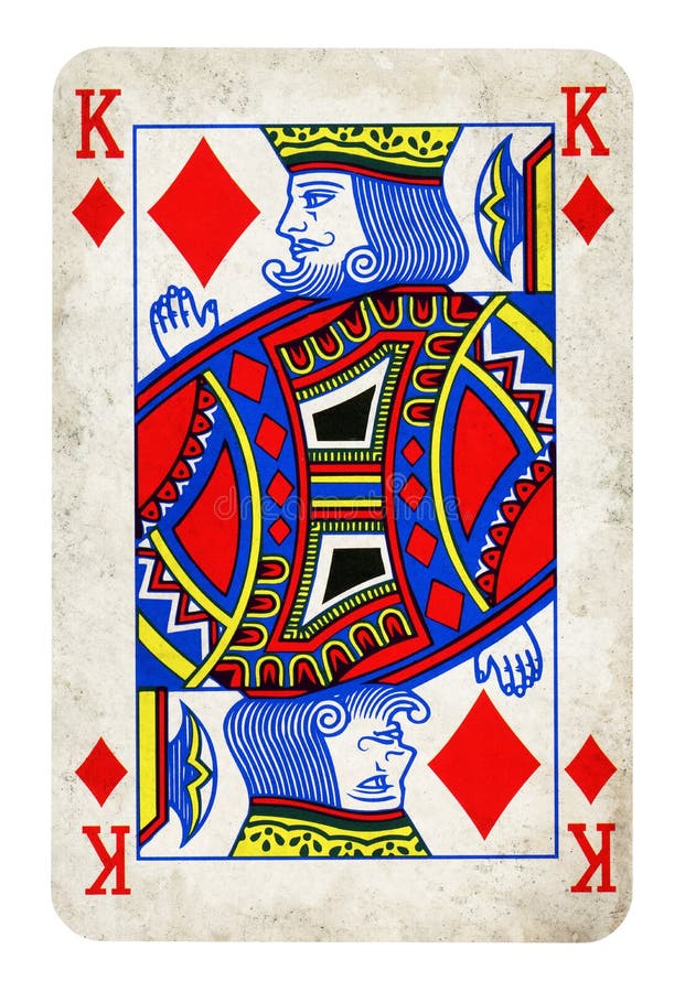 VINTAGE ! 3 pcs. Nippon Paint Playing Card - King Queen Jack of Diamonds  (#156)