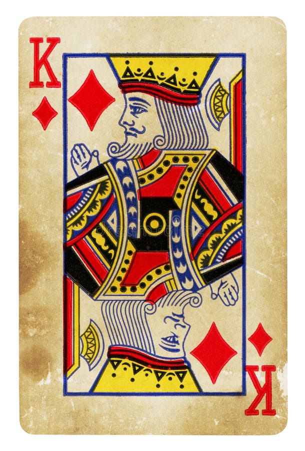 VINTAGE ! 3 pcs. Nippon Paint Playing Card - King Queen Jack of Diamonds  (#156)