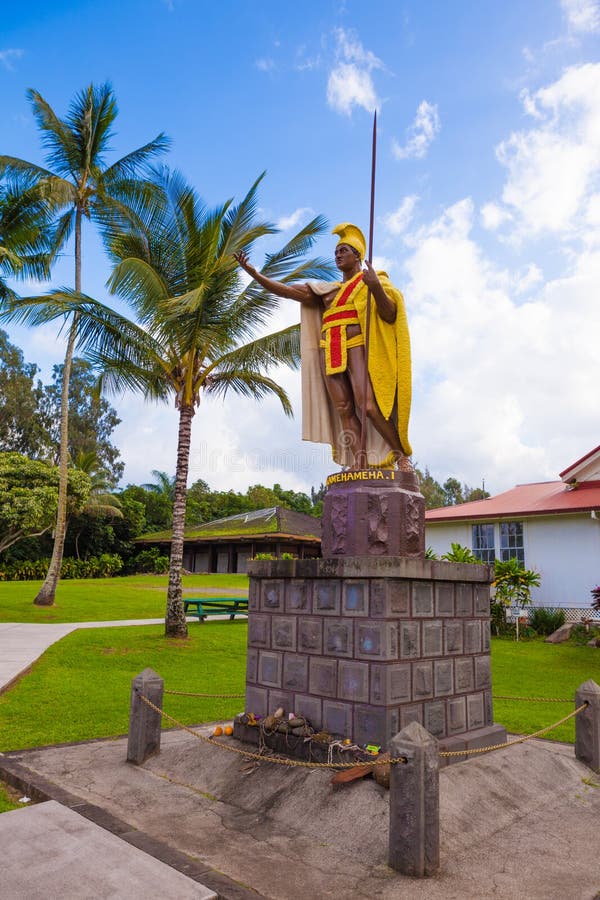 King Kamehameha Statue Hawaii Stock Photo Image of five, idolize