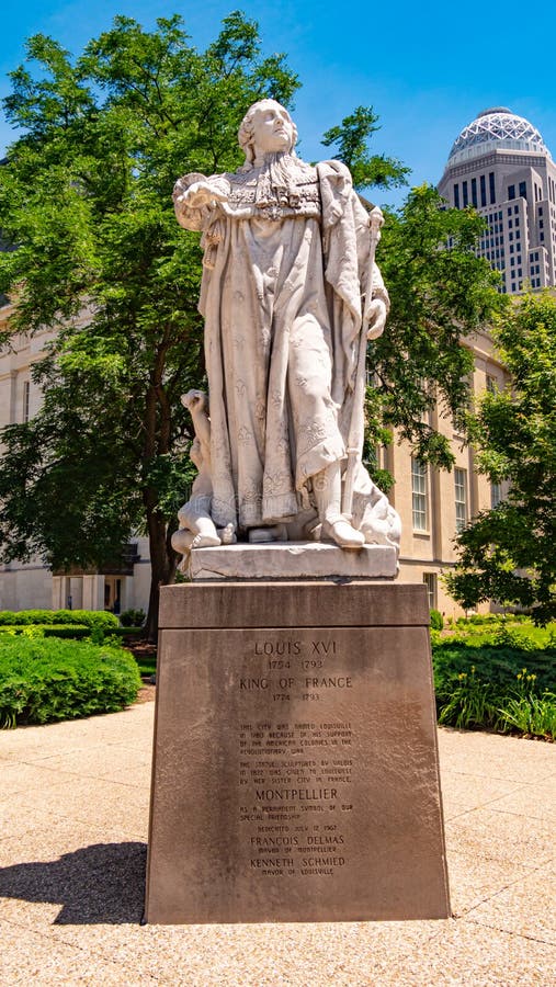 Statue Of King Louis In Louisville - LOUISVILLE. USA - JUNE 14, 2019 Editorial Photography ...