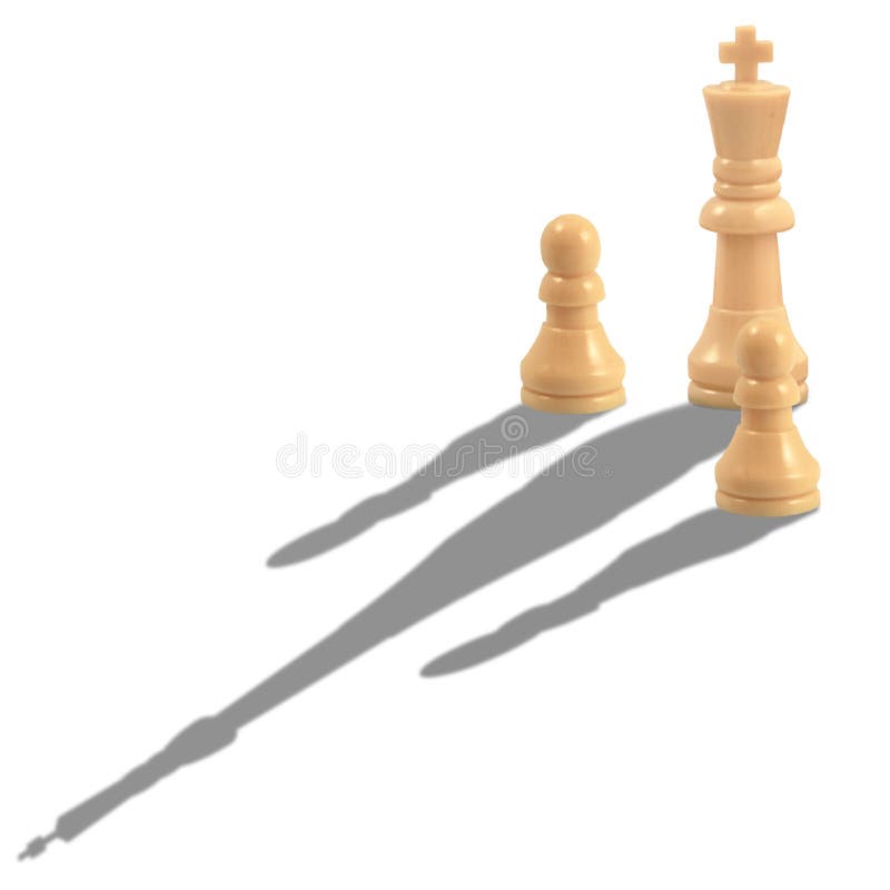 King and Pawn chess pieces