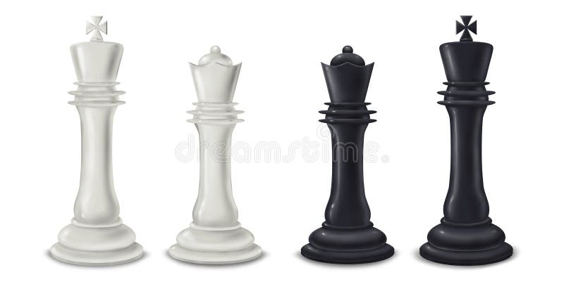 Free photo King Queen Chess White