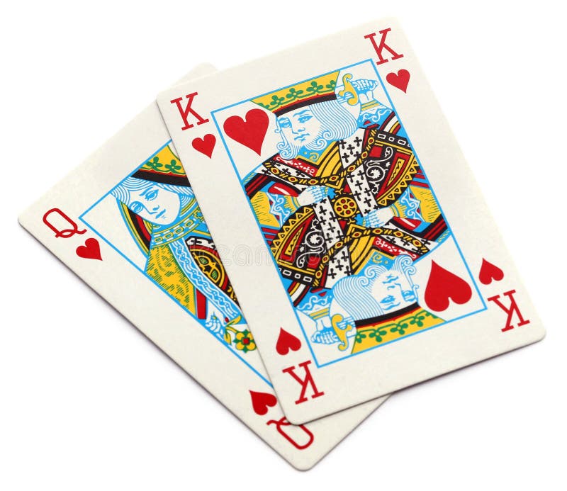 The King, Queen, Jack And Ace Of The Hearts Suit From A Deck Of Playing  Cards Stock Photo, Picture and Royalty Free Image. Image 3143477.