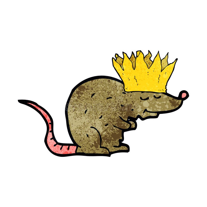 Black Rat King an Original Hand Painted King -   Black rat, Rat king,  Watercolor paintings of animals