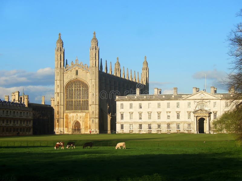 King's College Chapel, Cambridge, UK stock photos