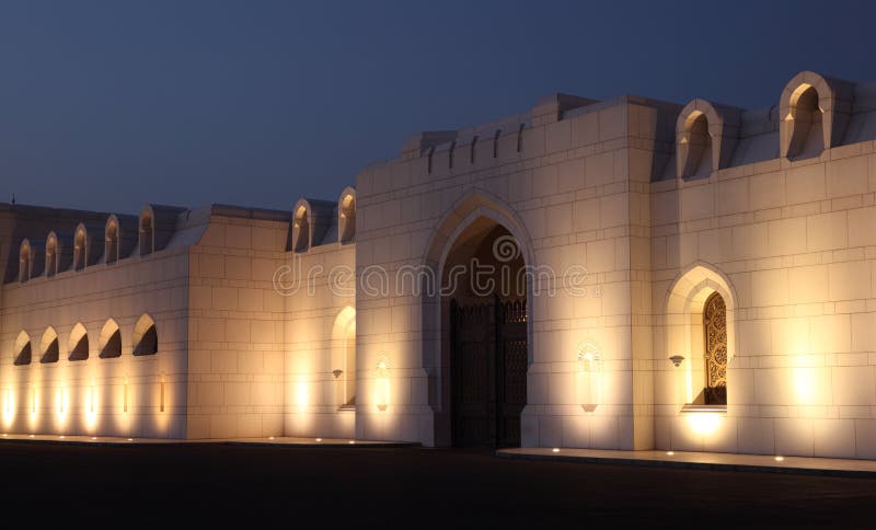 King`s Palace in Muscat, Oman