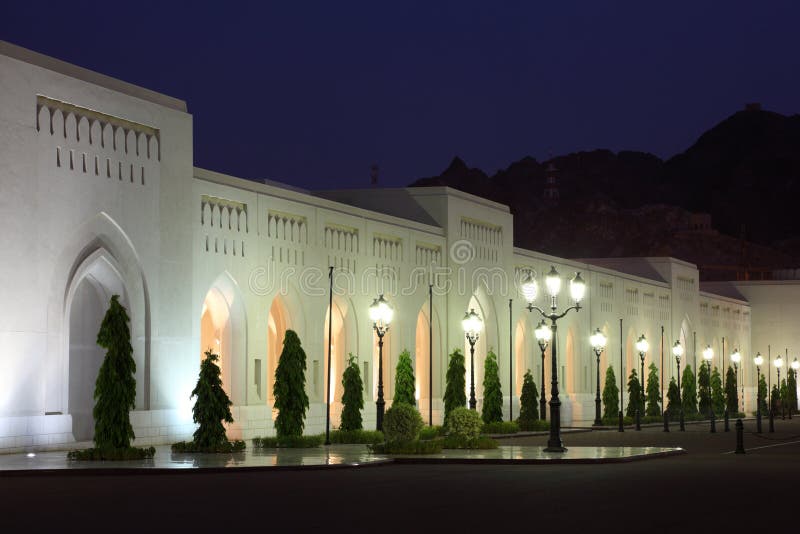 King`s Palace in Muscat, Oman